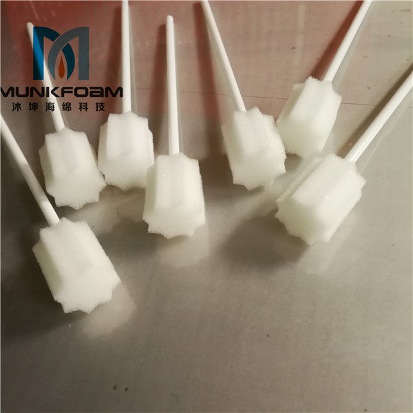 Oral foam swab