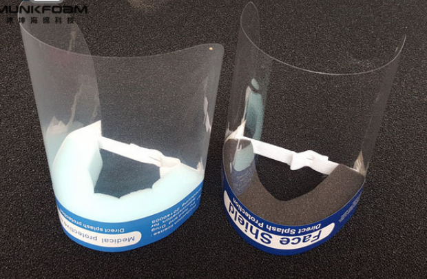 Protective Medical Disposable Clear Plastic Face Shield