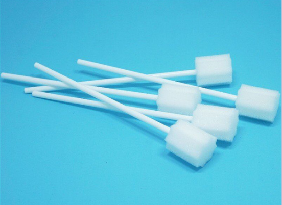 Disposable oral swabs