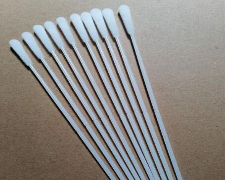 Disposable oral swabs